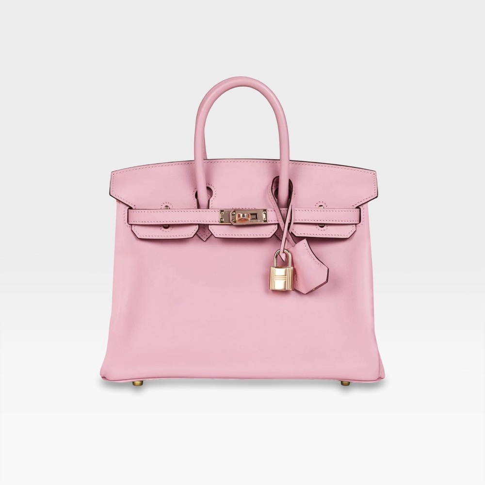 Hermès - Birkin 25 - Mauve Sylvestre Swift